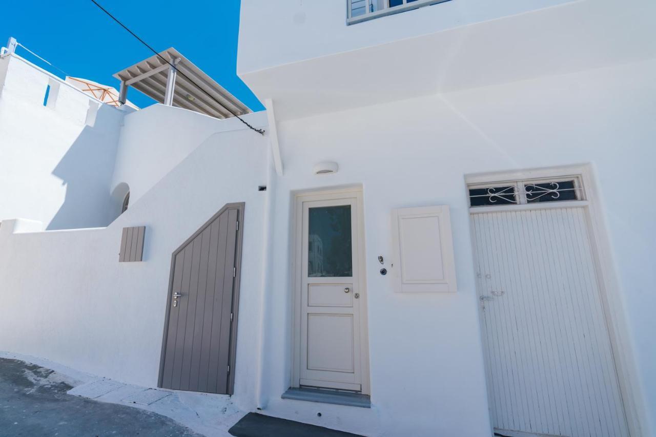 Ferienwohnung Lux House With Outdoor Jacuzzi And Sea View In Santorini Emporio  Exterior foto