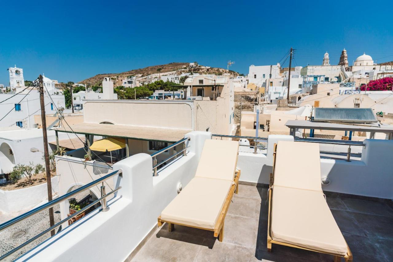 Ferienwohnung Lux House With Outdoor Jacuzzi And Sea View In Santorini Emporio  Exterior foto