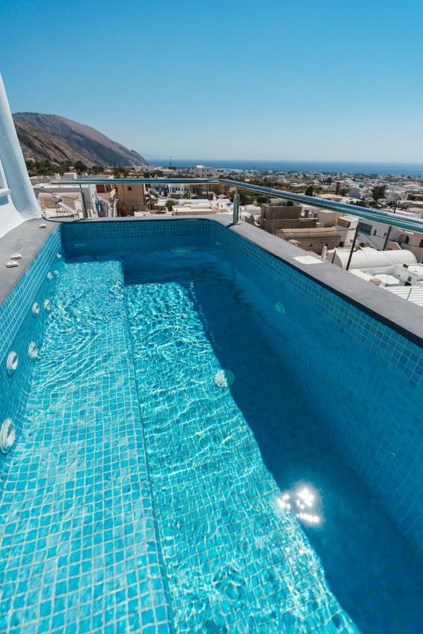 Ferienwohnung Lux House With Outdoor Jacuzzi And Sea View In Santorini Emporio  Exterior foto